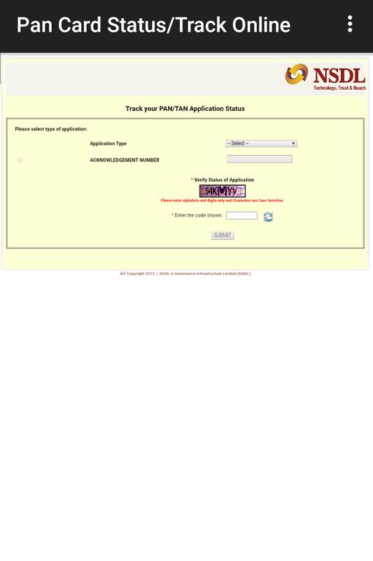 Check Pan Card Status or Link With Aadhaar Card for ...