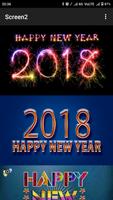برنامه‌نما New Year 2018 wallpapers and status عکس از صفحه