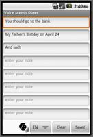 Voice Note Saver poster