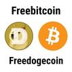 Free bitcoin and free dogecoin: one app