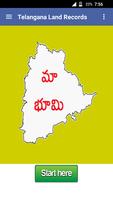 Telangana Online Mabhoomi Services || Ma Bhoomi poster