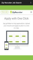 Zip Recruiter - Job Search App capture d'écran 2