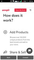 Wooplr - open your online store for free 截图 2