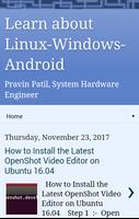 پوستر Linux Learn - My Blog