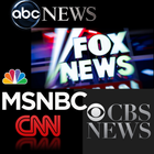 MSNBC FOX CBS CNN ABC NBC News icône