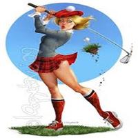 Golf Girls Electronic Music Player ポスター