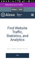 Alexa "Web Rank & Traffic" पोस्टर