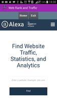Alexa "Web Rank & Traffic" Affiche