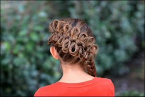Young ladies Hairstyles Steps By Steps постер