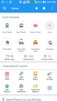 Rail Seva-PNR enquiry,Train status and more screenshot 1