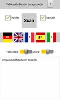 Talking QR-Reader (free) screenshot 2