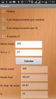 Calculadora de porcentaje % Fr captura de pantalla 2