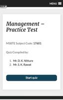Management Online Practise Test App-poster