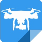 Plan de vuelo con drones-icoon