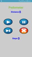 Pedometer Count Steps & Calculate distance پوسٹر