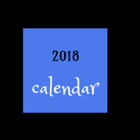 Calendar 2018 icon