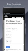 Chat Debate: Ateos vs Creyentes en Dios. screenshot 2