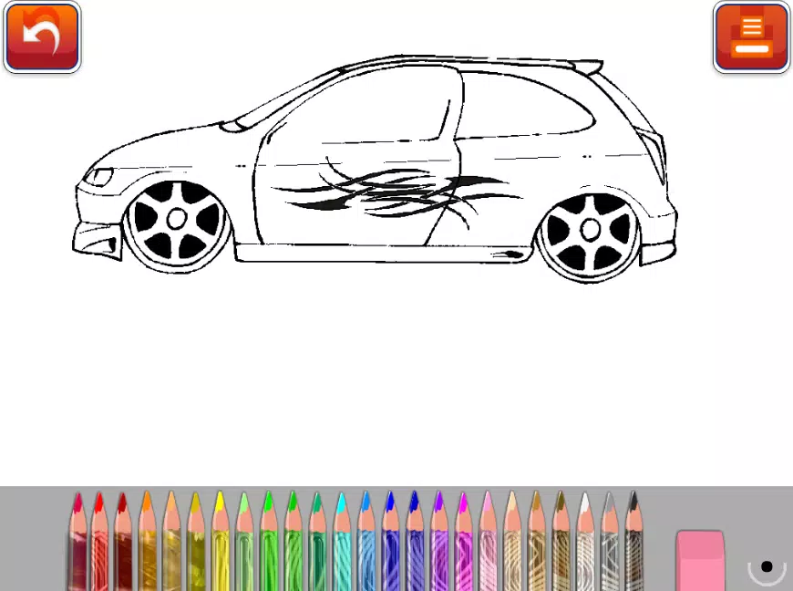 carros para colorir e pintar  Carros para colorir, Carros rebaixados  desenho, Desenhos de carros