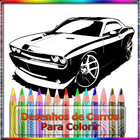 Carros para colorir icône