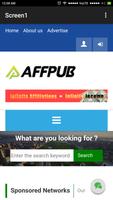 Affpub - An affiliate marketing portal الملصق