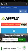 Affpub - An affiliate marketing portal poster