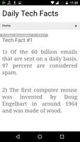 Daily Tech facts 스크린샷 1