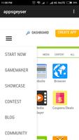AppsGeyser Official app - Make your own apps free capture d'écran 2