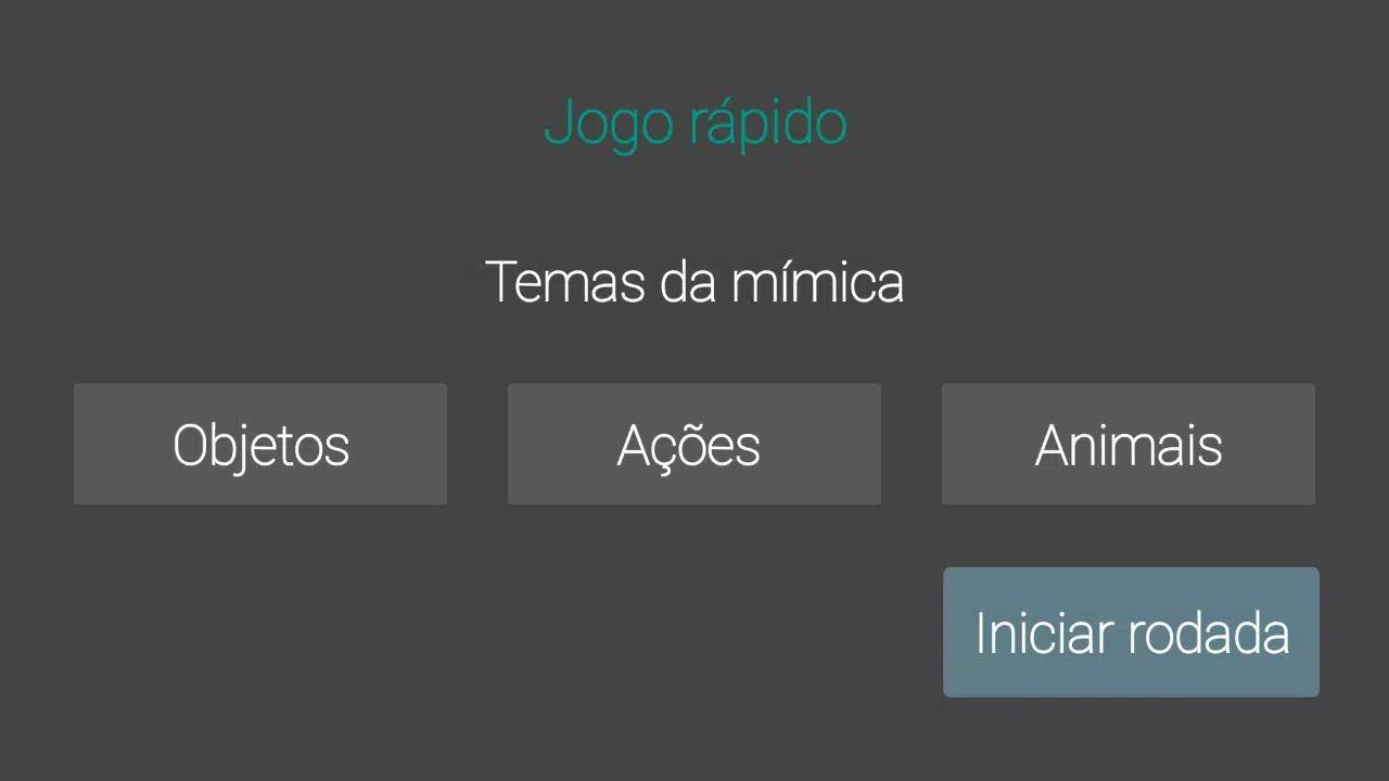 Jogo da Mímica: ANIMAIS - Para Celular 