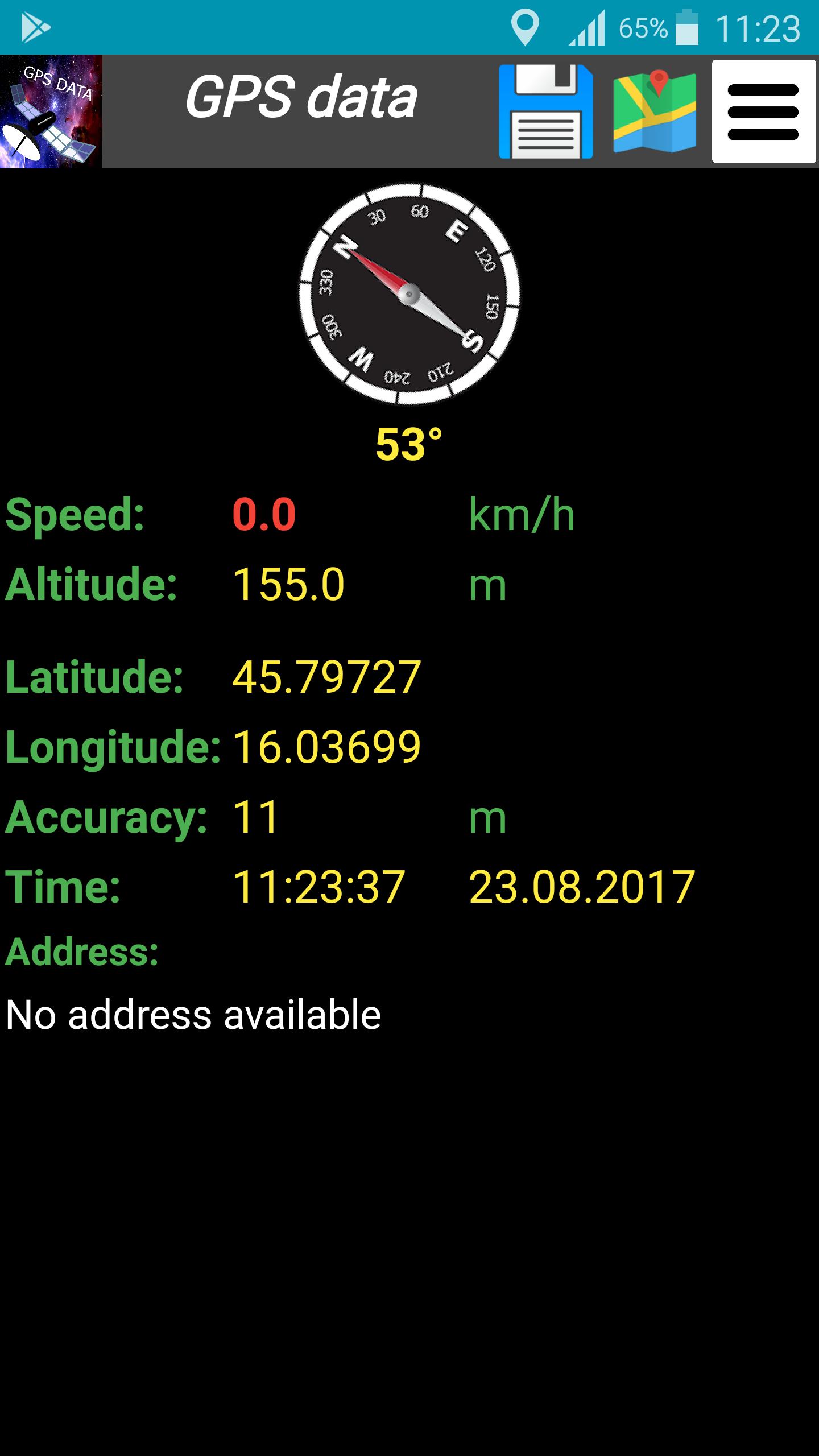 GPS data for Android - APK Download