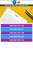 TOEIC 990 FULL TEST Part 6 Cartaz