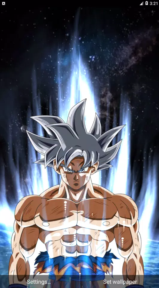 Dragonball Goku Ultra Instinct Live Wallpaper 