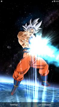 Goku Mastered Ultra Instinct Live Wallpaper 3d For Android Apk