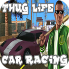 thug life racing car icône