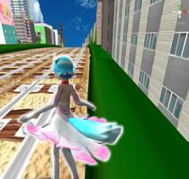 Subway Girl Surfers Affiche