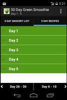 30 Day Green Smoothie تصوير الشاشة 1