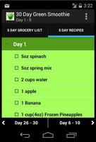 30 Day Green Smoothie imagem de tela 2