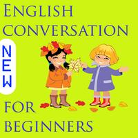 English conversation for beginners Affiche