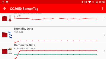 Simplelink SensorTag screenshot 2