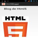 Html5 Blogger