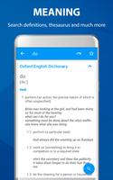 English Dictionary + Thesaurus (Online & Offline) capture d'écran 1