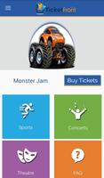 TF Monster Jam Tickets الملصق