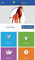 TF Lion King Tickets Affiche