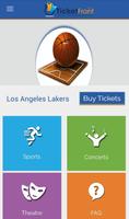 Los Angeles Lakers Tickets الملصق