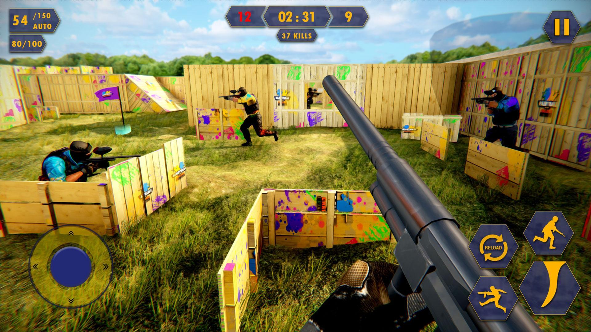 Paintball Arena Challenge 2 Multiplayer Battle For Android Apk Download - tdm team deathmatch arena roblox