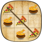 Tic Tac Toe Pizza-icoon