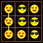 Tic Tac Toe : Neon, Glow And Emoji Themes icône