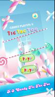 Tic TacToe Candy الملصق
