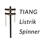 ikon Tiang Listrik Spinner
