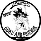 Nouveau dessin Easy Goku And Friends icône