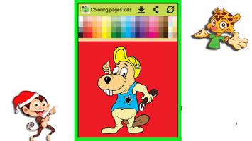 برنامه‌نما Coloring Pages-kids عکس از صفحه